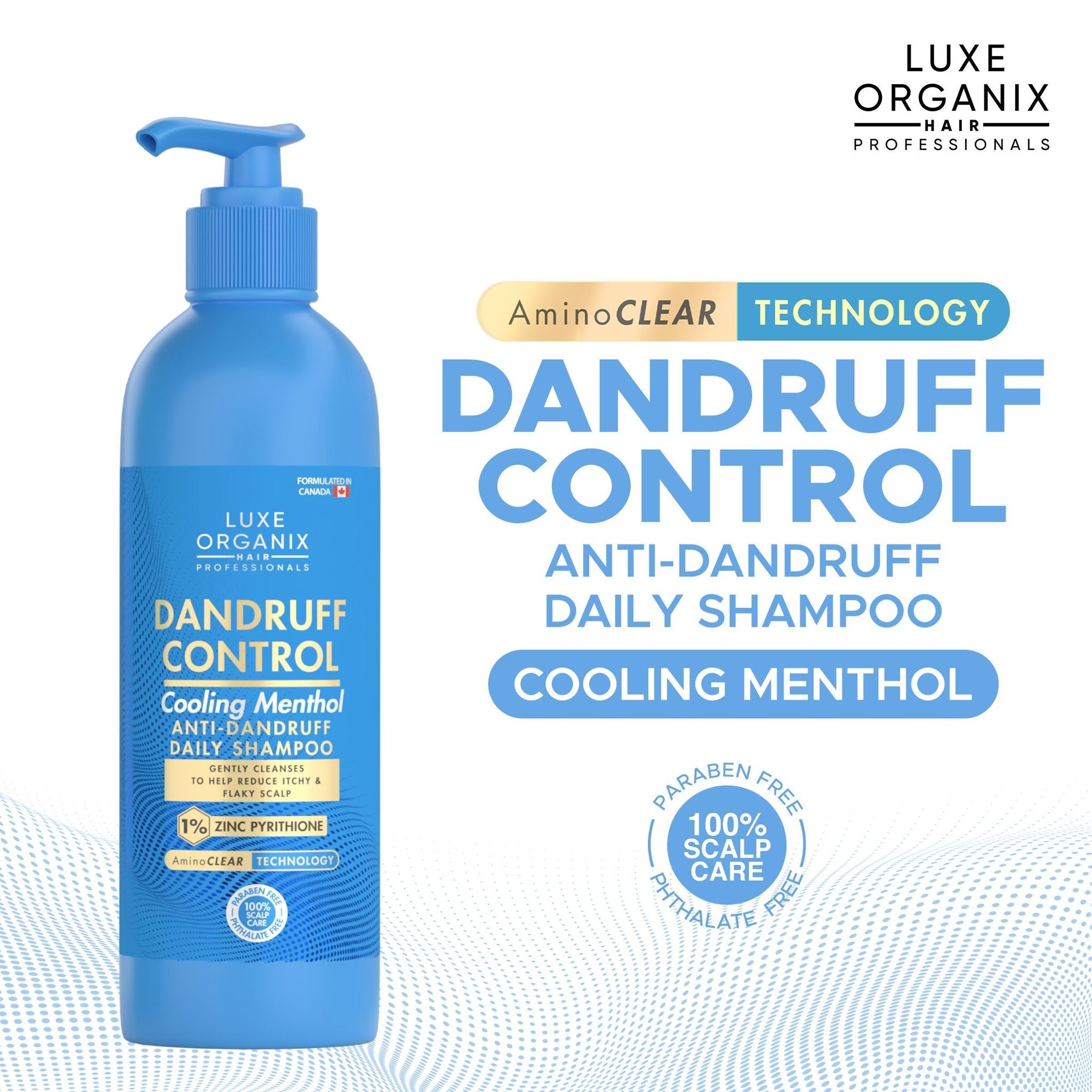 Dandruff Control Cooling Menthol Shampoo 240ml