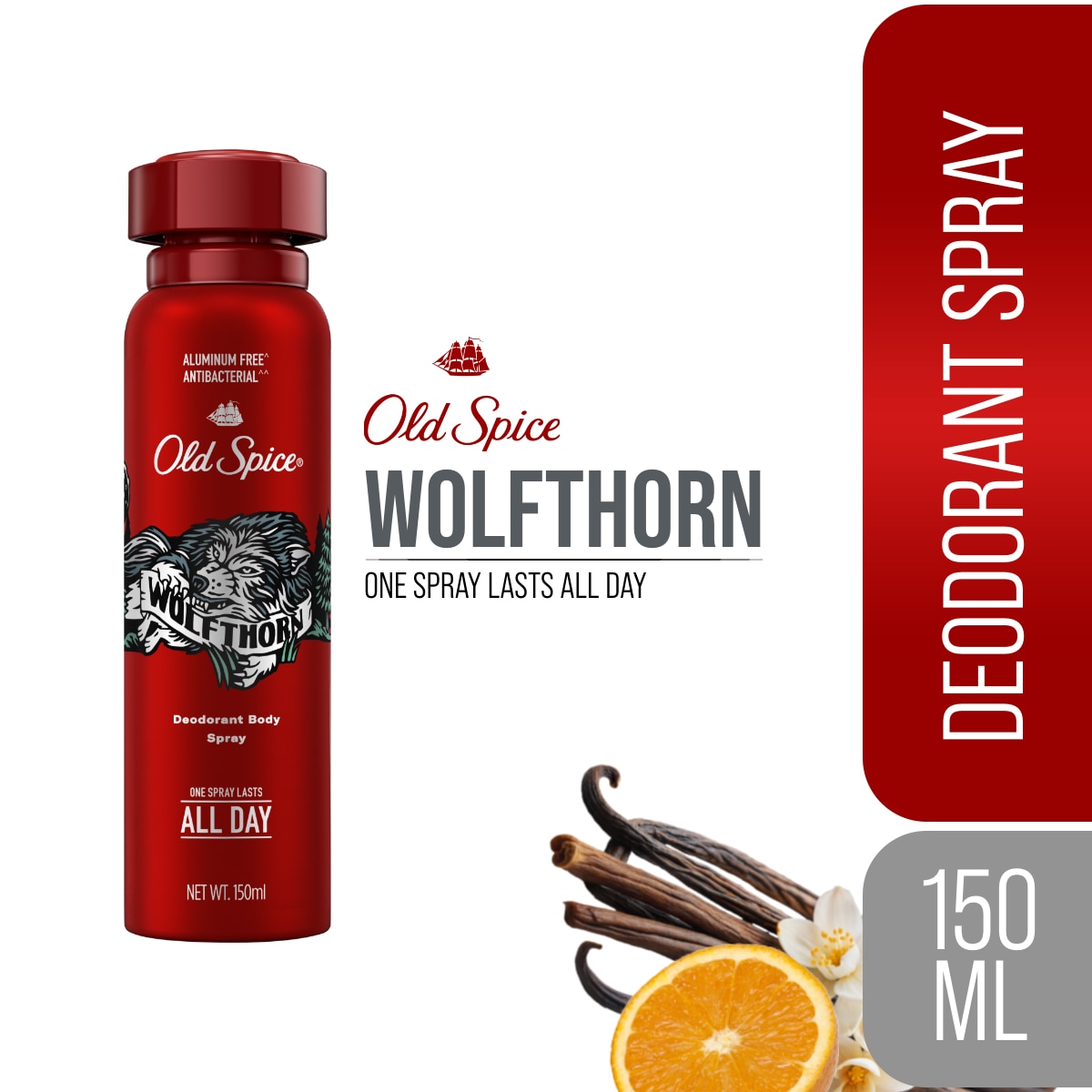 Wolfthorn Body Spray 106g
