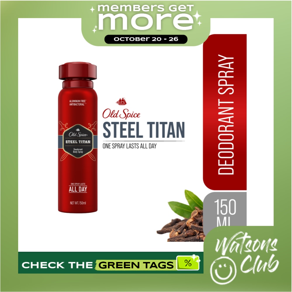 OLD SPICE OLD SPICE APDO Body Spray Steel Titan 150ML image