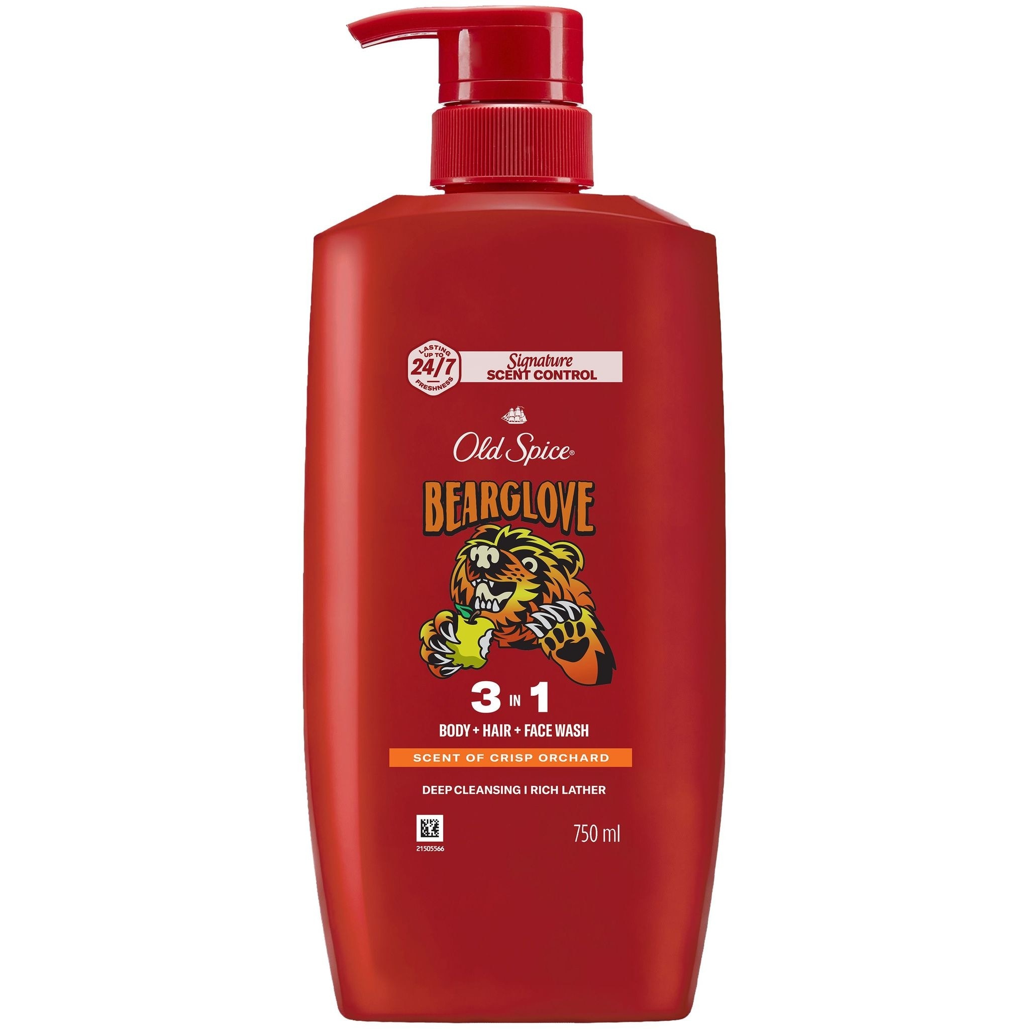 OLD SPICE Bearglove 3 In 1 Body Wash 750ml image