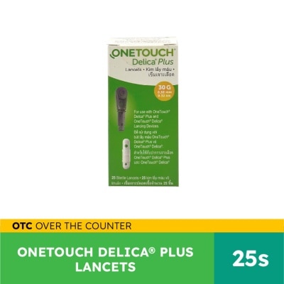 ONE TOUCH Delica Plus Lancets 25s