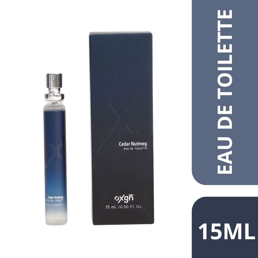 OXYGEN Decoded EDT Cedar Nutmeg 15ml