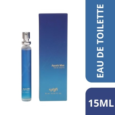 OXYGEN OXYGEN Decoded EDT Aquatic Mint Aqua Blue 15ml
