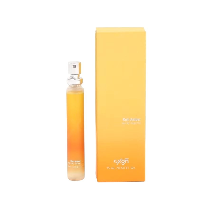 OXYGEN Decoded EDT Rich Amber Yellow 15ml