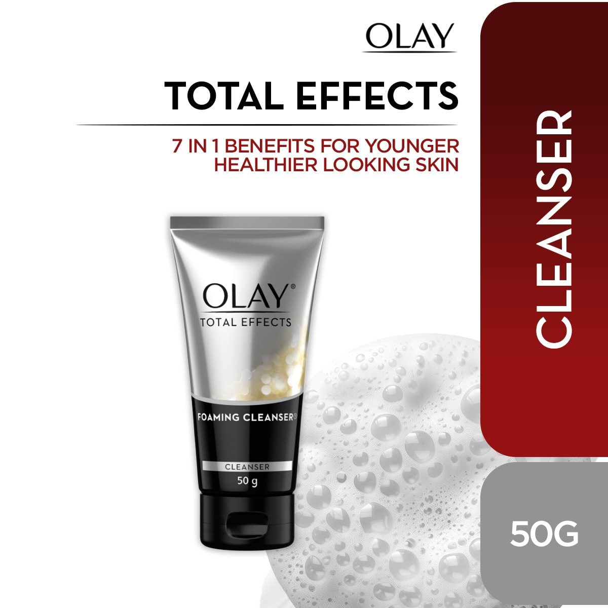 Skin Total Effects Foaming Cleanser (50g)