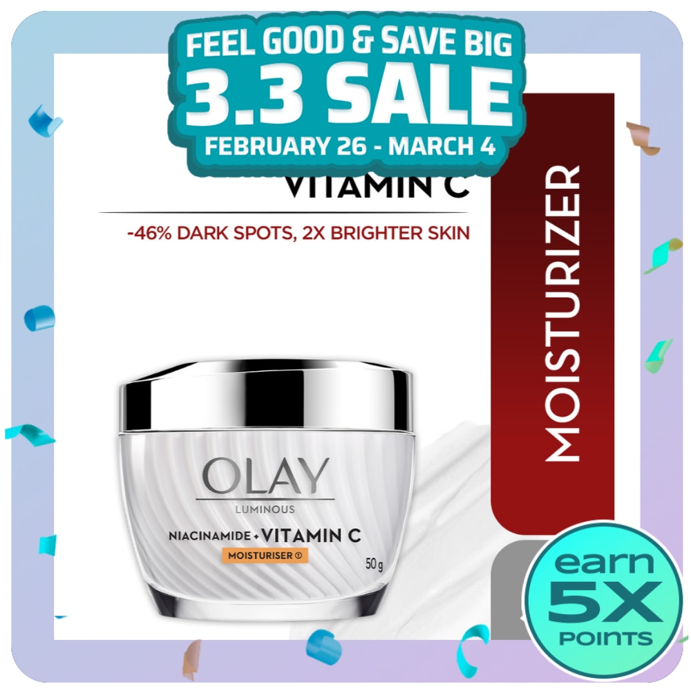 OLAY OLAY Luminous Niacinamide + Vitamin C Cream 50G x 1