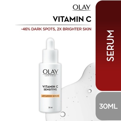 Olay Luminous Vitamin C Sensitive Advanced Brightening Serum 2 x 30ml main image 0