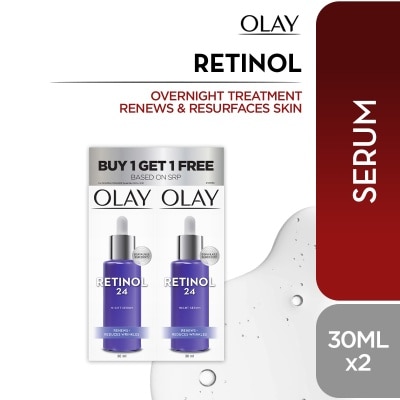 OLAY OLAY Retinol24 Night Serum 30ml Buy 1 Take 1
