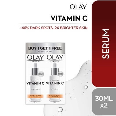 OLAY OLAY Niacinamide Vitamin C Super Serum 30ml Buy 1 Take 1