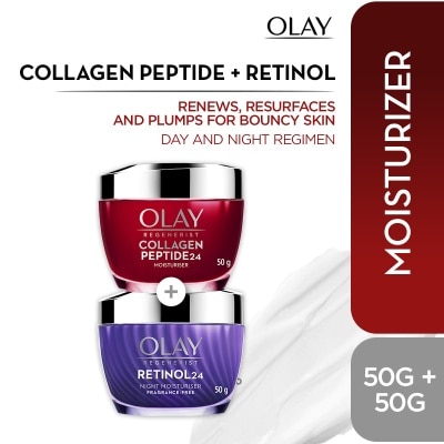 OLAY - OLAY COLLAGEN RETINOL CREAM BUNDLE image