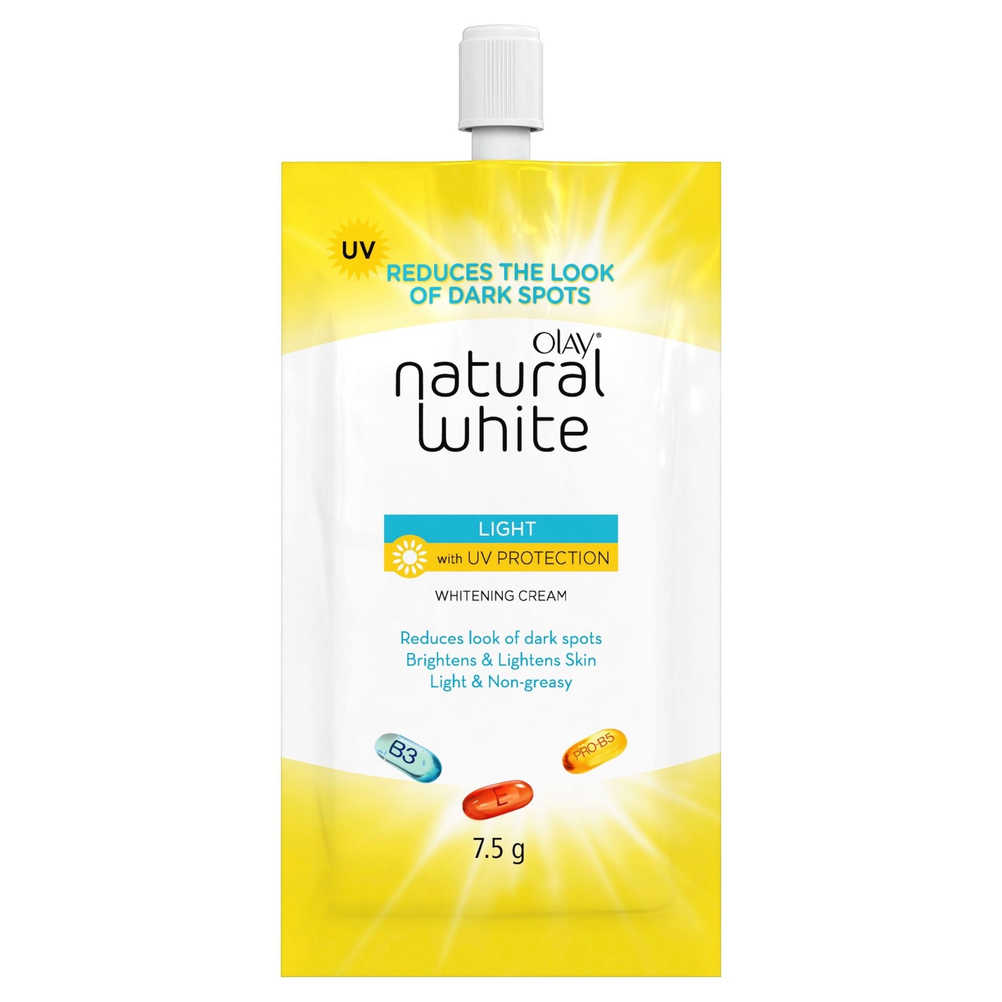 Skin Natural White Spot Reduction Resealable Sachet 7.5g