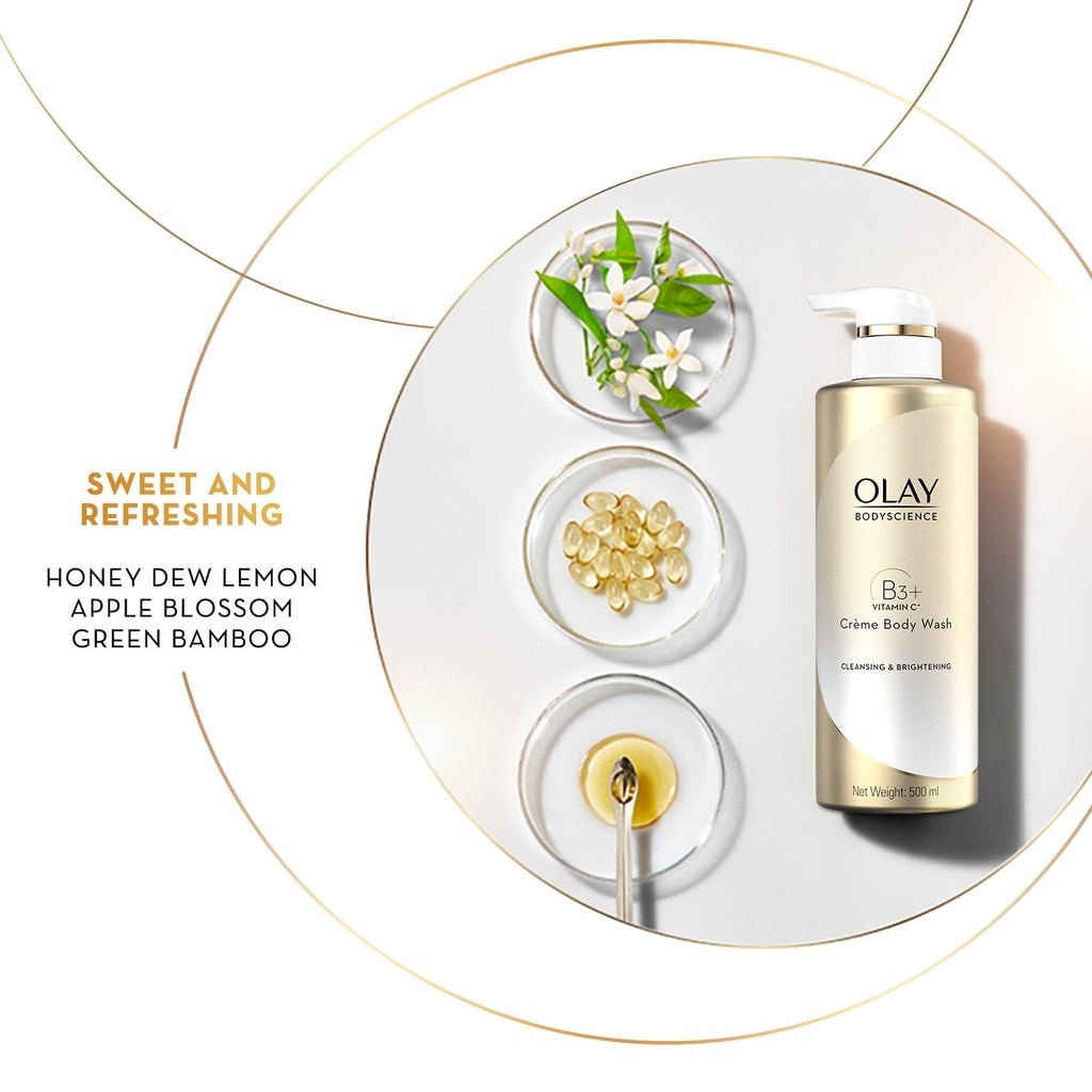 Creme Bodywash Cleansing and Brightening 500ml