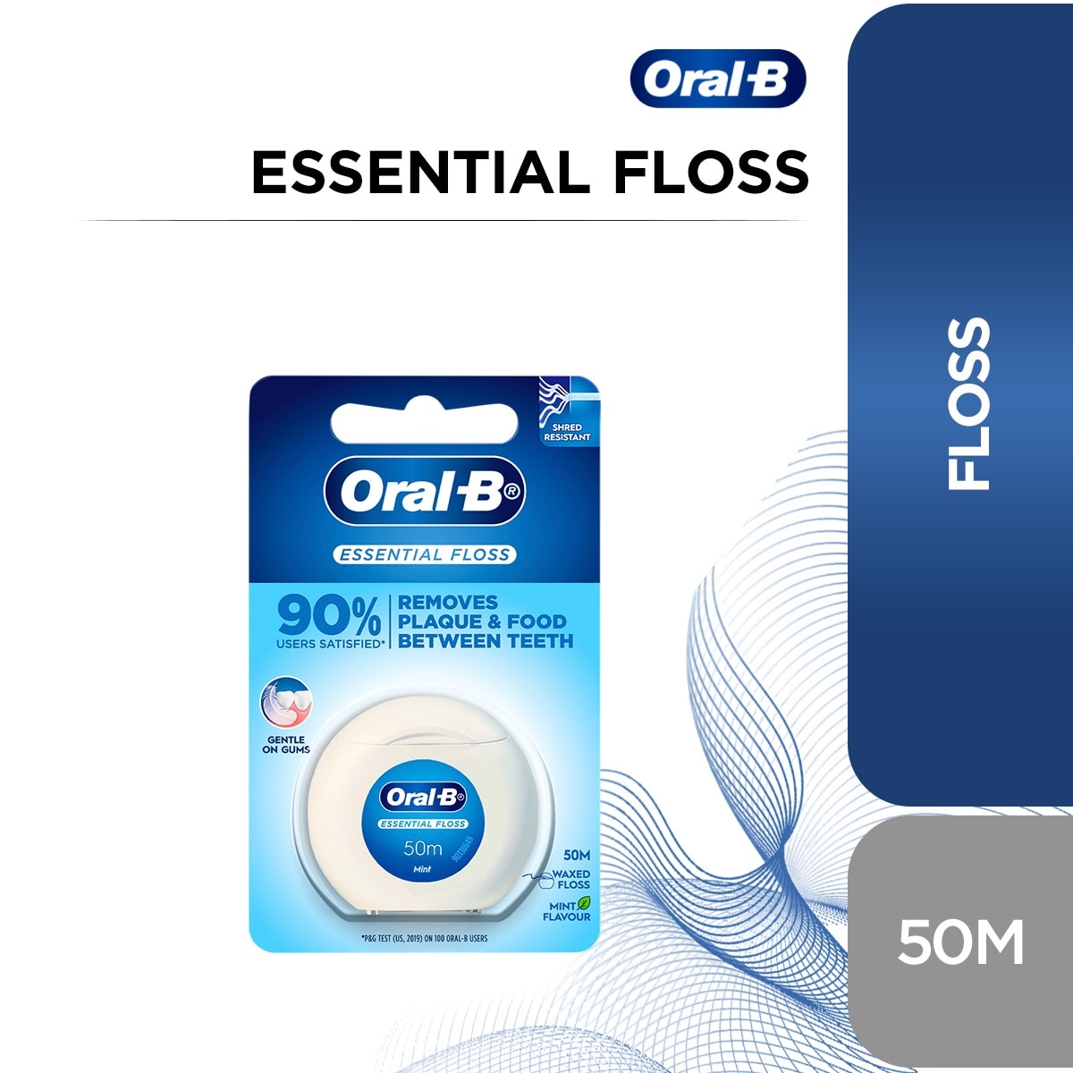 ORAL B Essential Floss Mint Waxed 50 meters image