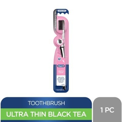 ORAL B UltraThin Toothbrush Black Tea 1s