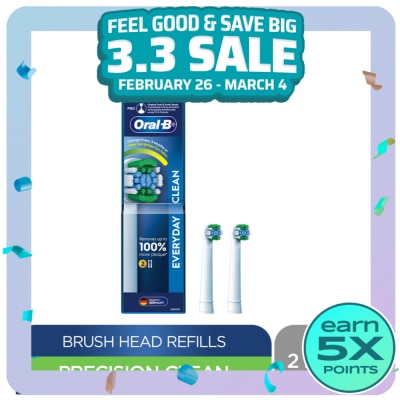 ORAL B ORAL B Precision Clean Refill 2s