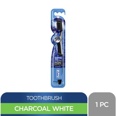 ORAL B - ORAL B Charcoal White Toothbrush 1s