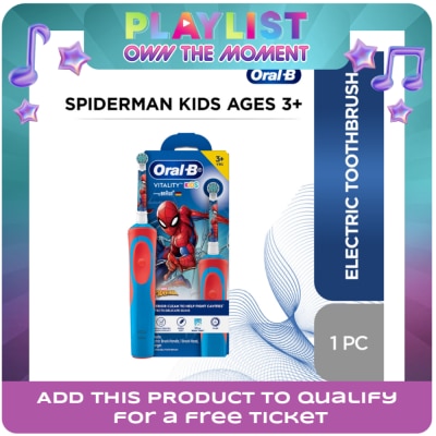 ORAL B - ORAL B Power Electric Toothbrush Cars Kids Handle (Ages 3+)