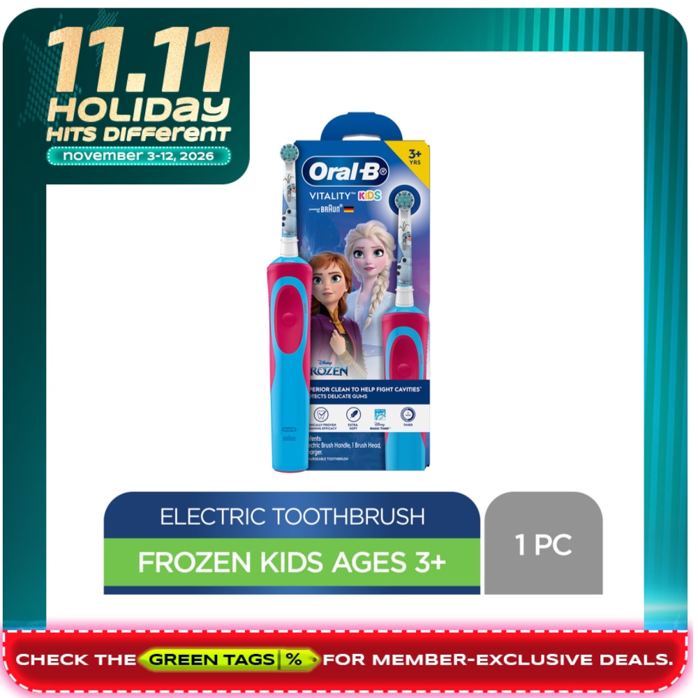 ORAL B Power Electric Toothbrush Frozen KidsHandle (Ages 3+) image
