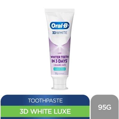 ORAL B 3D White Luxe Diamond Strong Toothpaste 95g