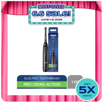 ORAL B - ORAL B Power Electric Toothbrush Cross Action x 1