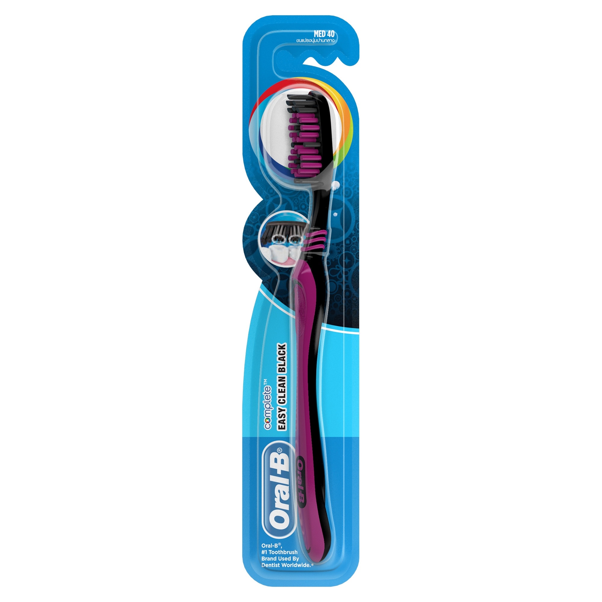 Oral B Easy Clean Black Toothbrush 1s