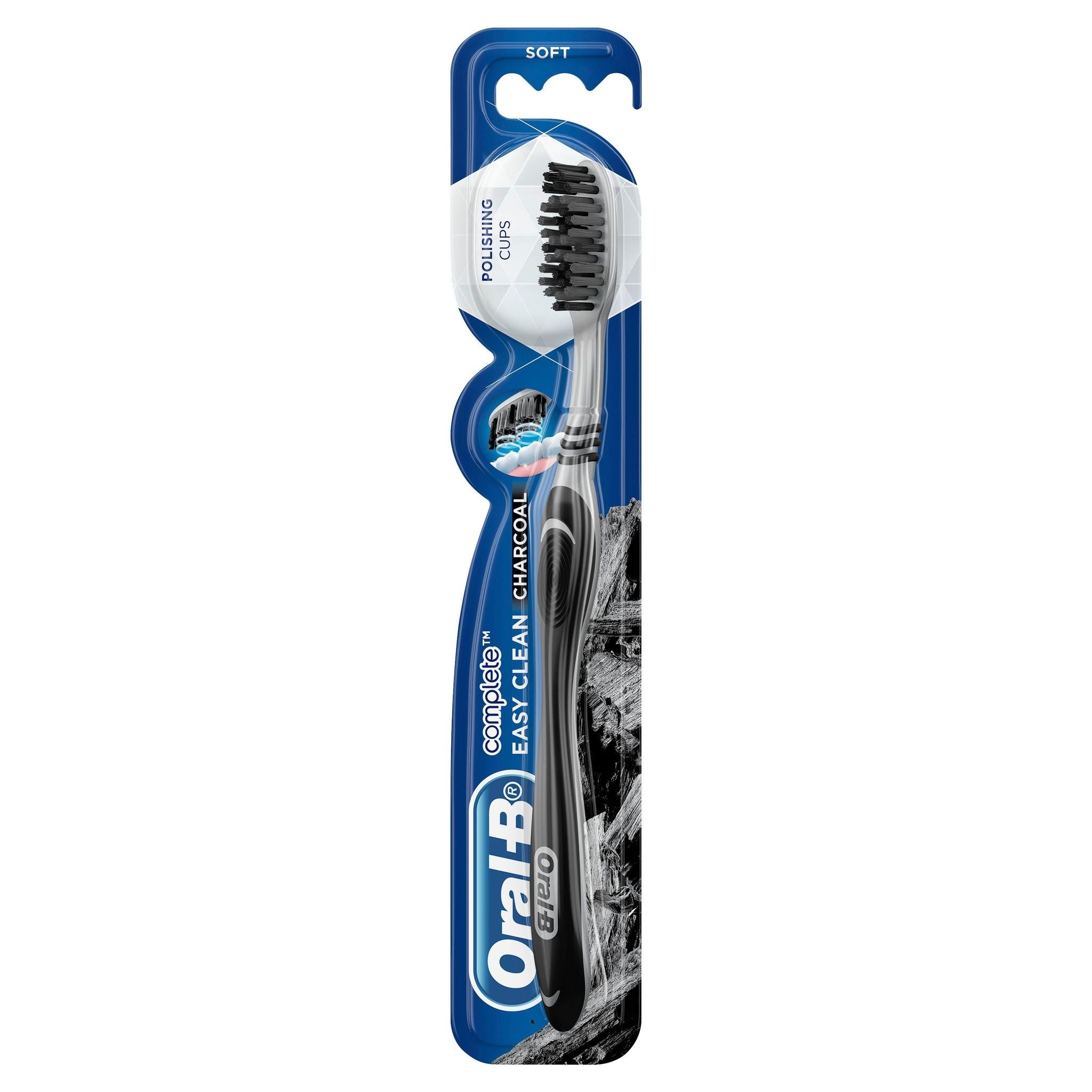 Complete Easy Clean Charcoal Toothbrush 1s