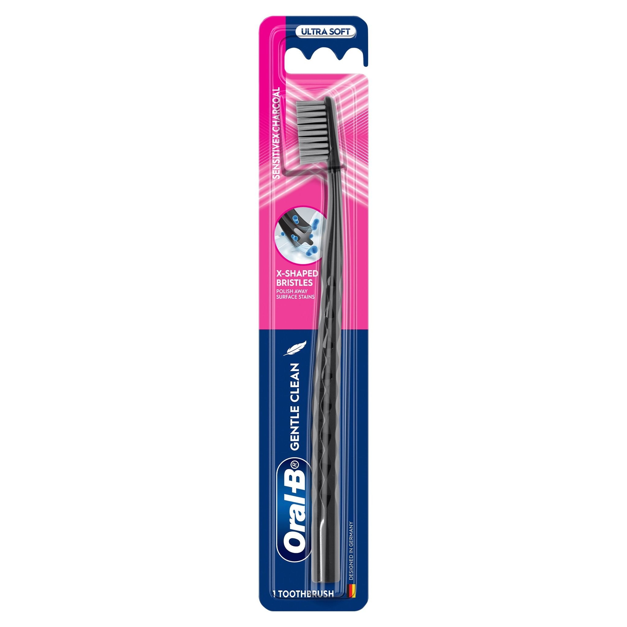 Oral-B SensitiveX 3D White Charcoal Toothbrush