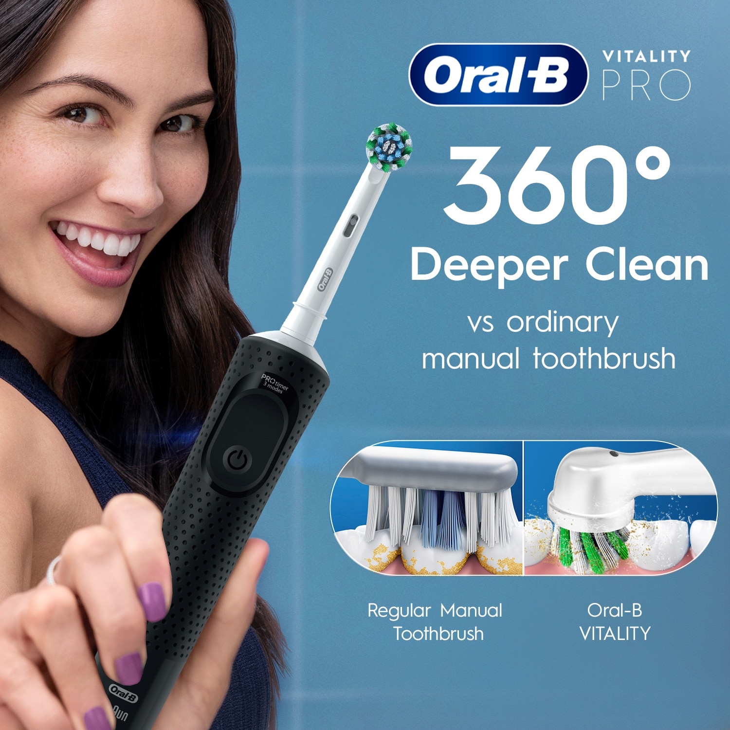 Vitality Precision Clean Toothbrush