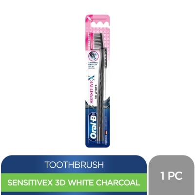 ORAL B - ORAL B Oral-B SensitiveX 3D White Charcoal Toothbrush