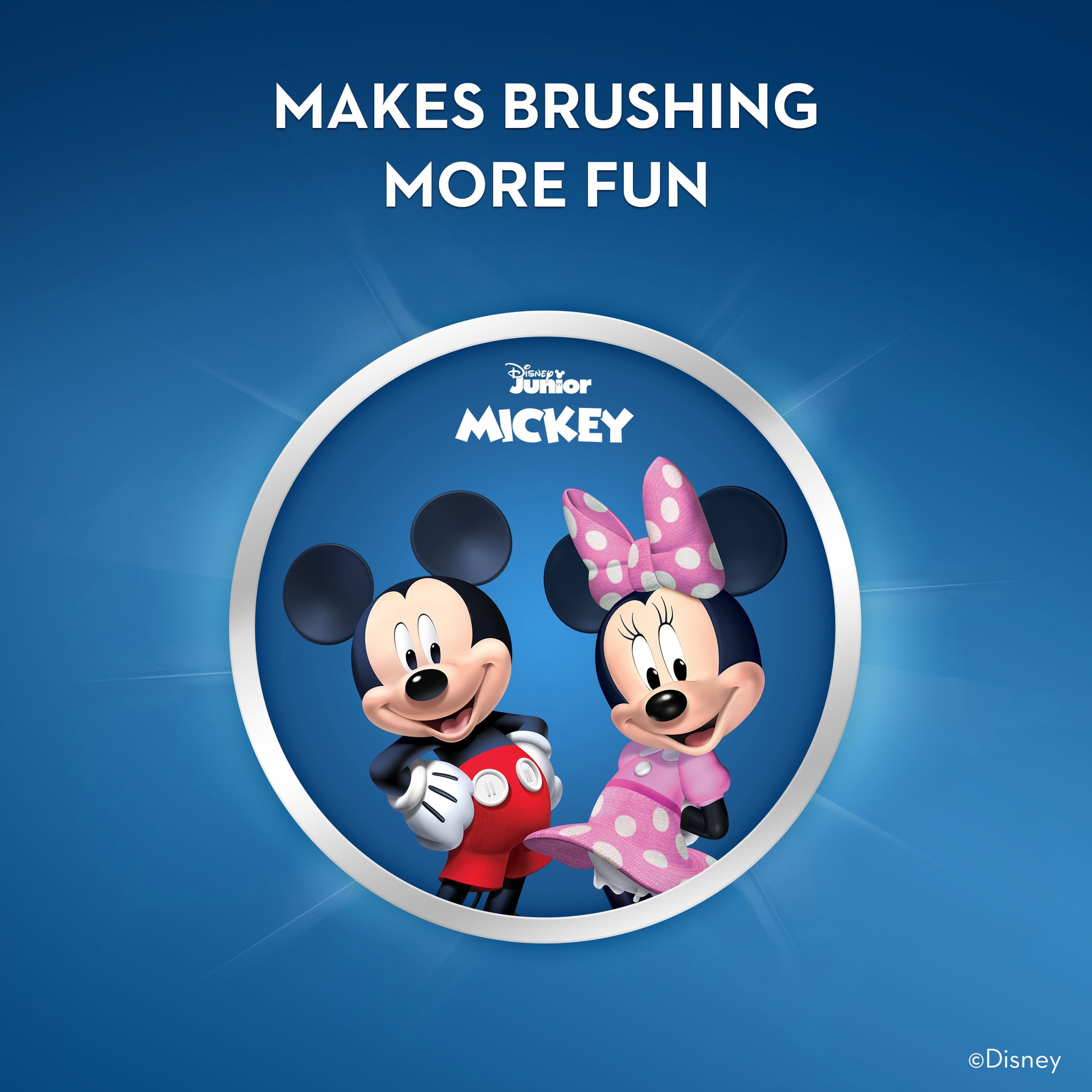 Kids Ages 2+ Toothbrush Mickey 1s