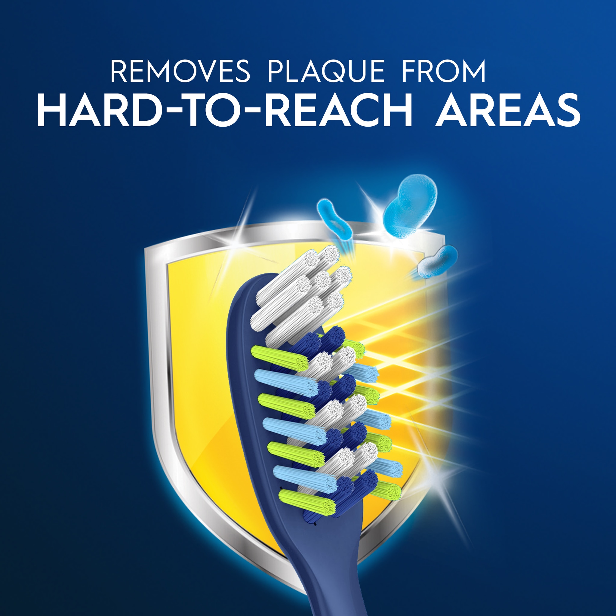 Cross Action Bacteria Blast Toothbrush 3s