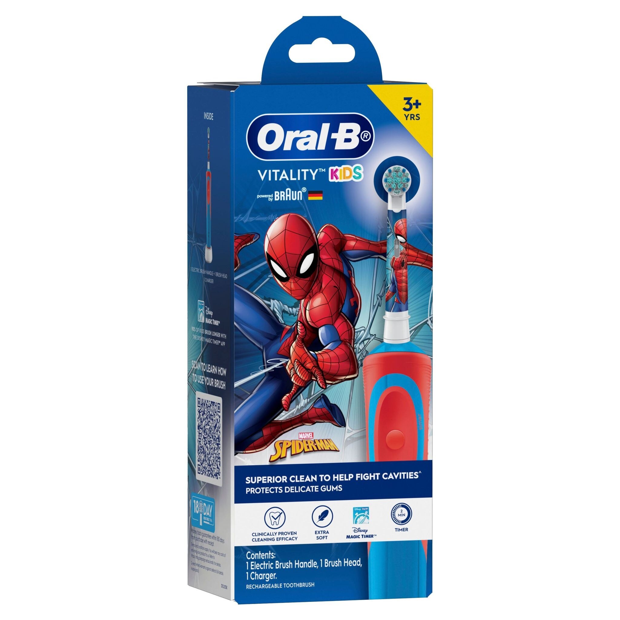 Cars Kids Power Toothbrush Handle (Ages 3+)