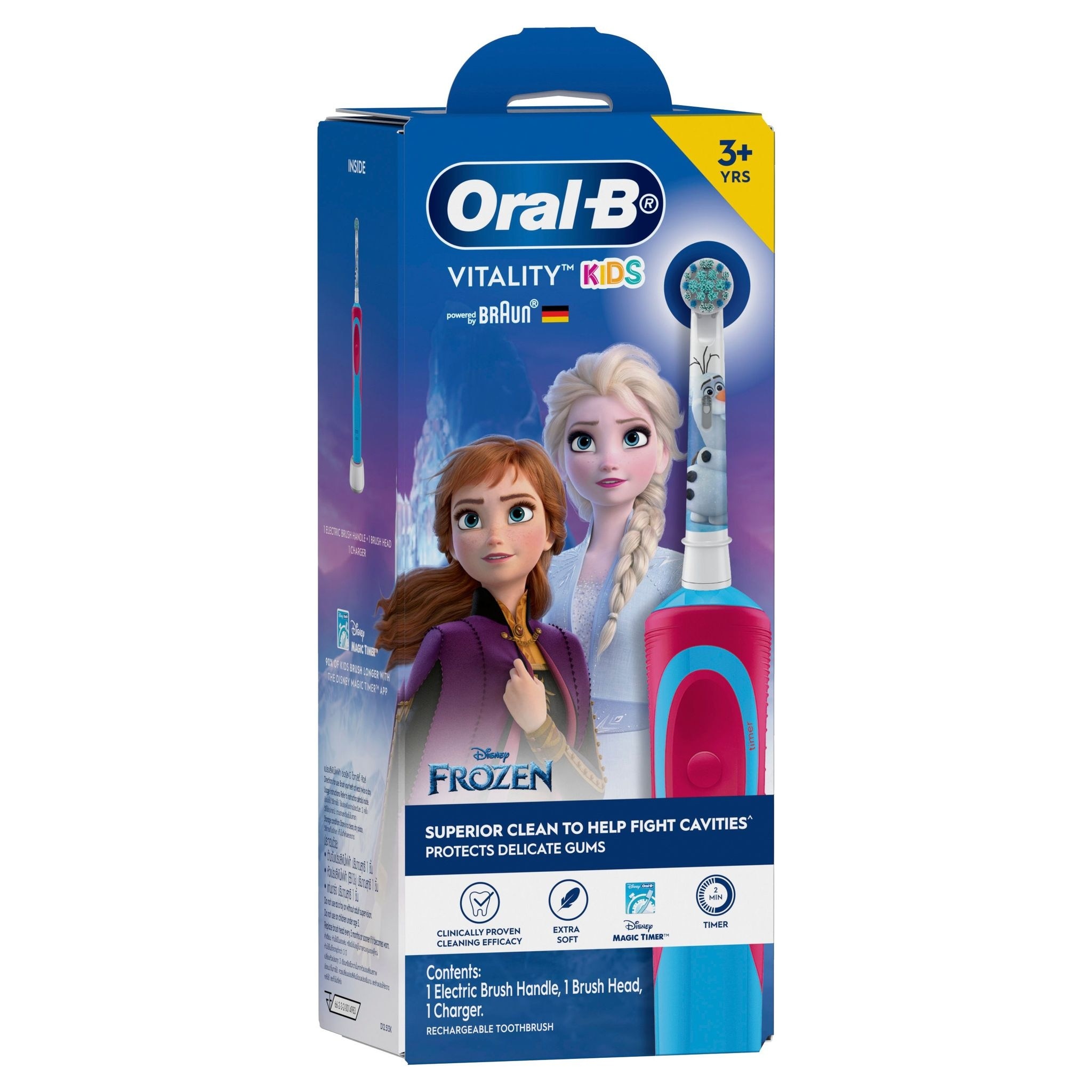 Frozen Kids Power Toothbrush Handle (Ages 3+)