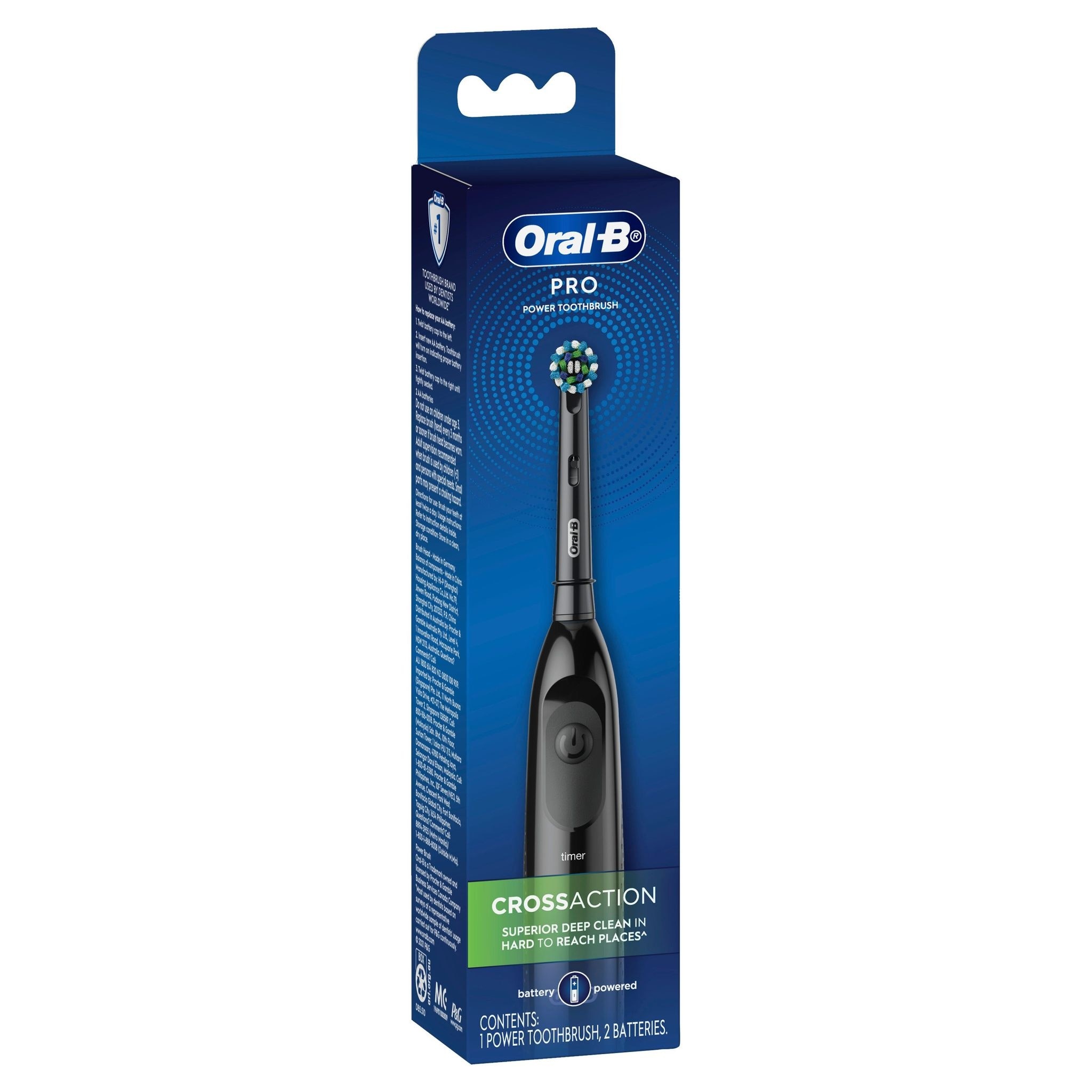 Cross Action Power Toothbrush 1s