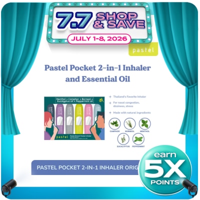 PASTEL - PASTEL Pocket 2-in-1 Inhaler Box of 6
