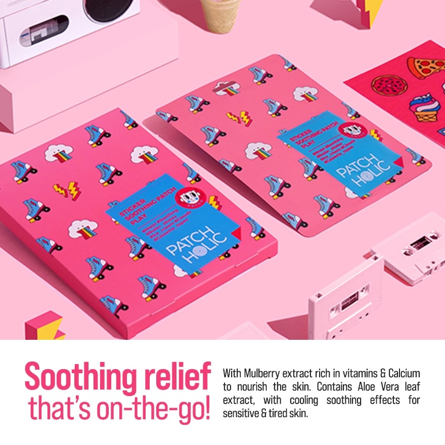 PATCH HOLIC Sticker Soothing Patch Play 12g