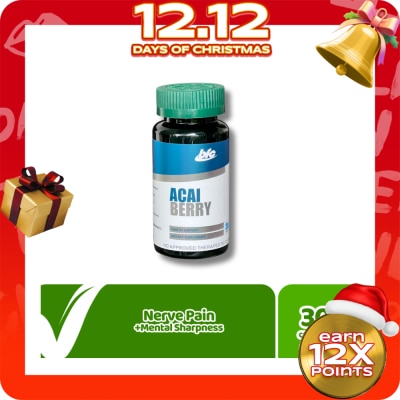 BFCLAB Acai Berry 650mg 30 Capsules