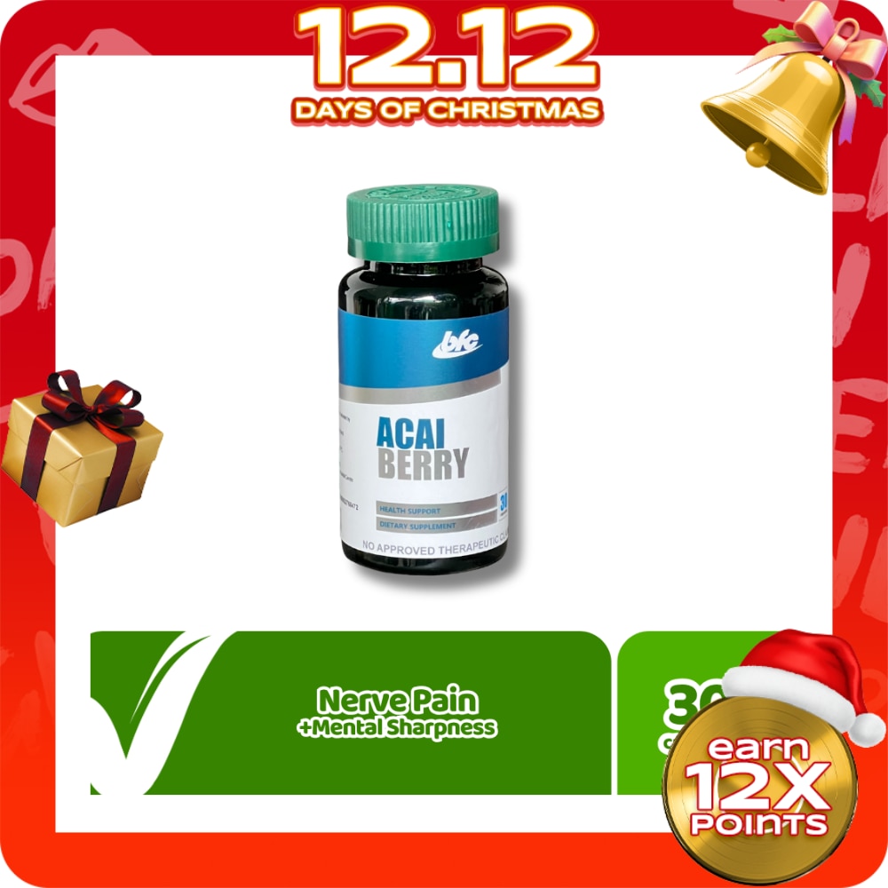 Acai Berry 650mg 30 Capsules