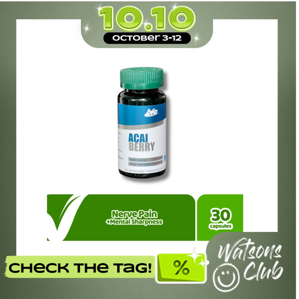 Acai Berry 650mg 30 Capsules image