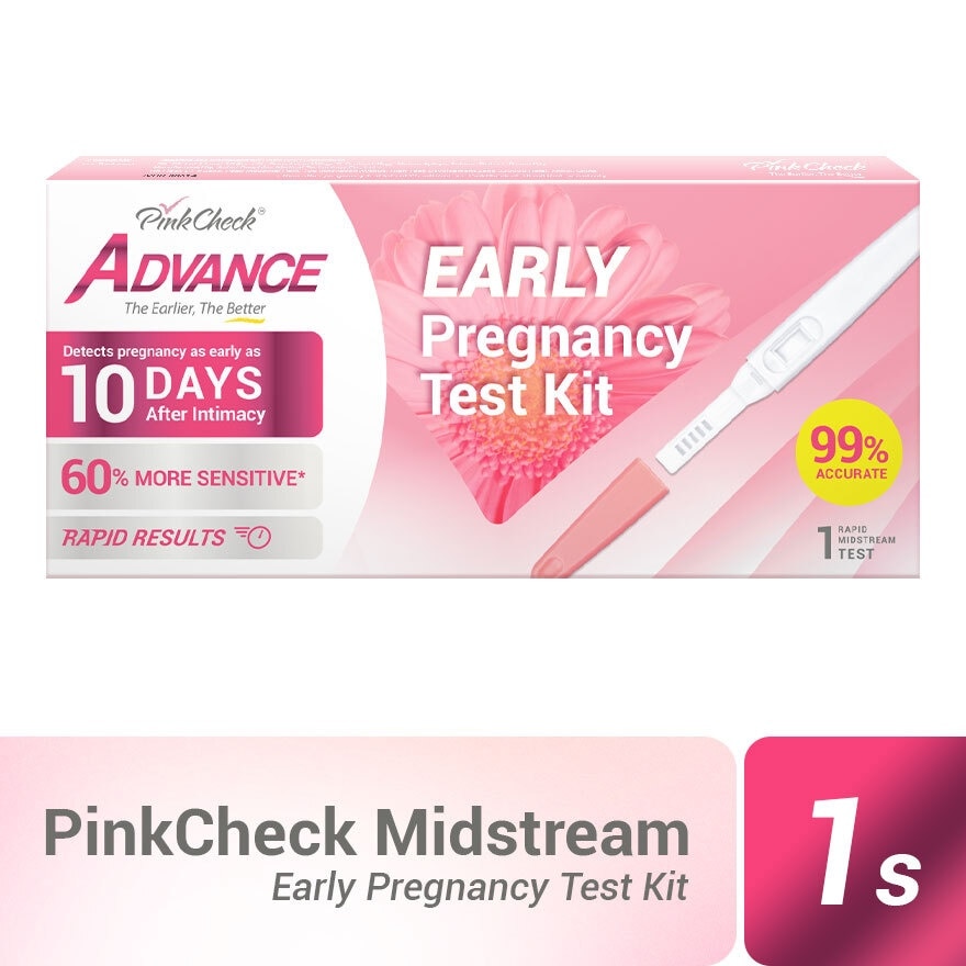 Advance Midstream Early Pregnancy Test Kit 1s