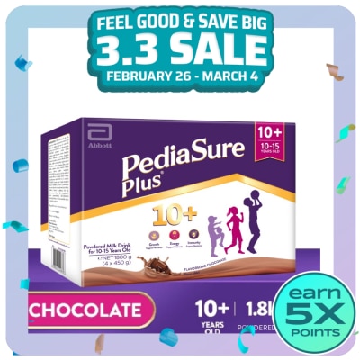 PEDIASURE PLUS PediaSure Plus 10+ Choco 1800g