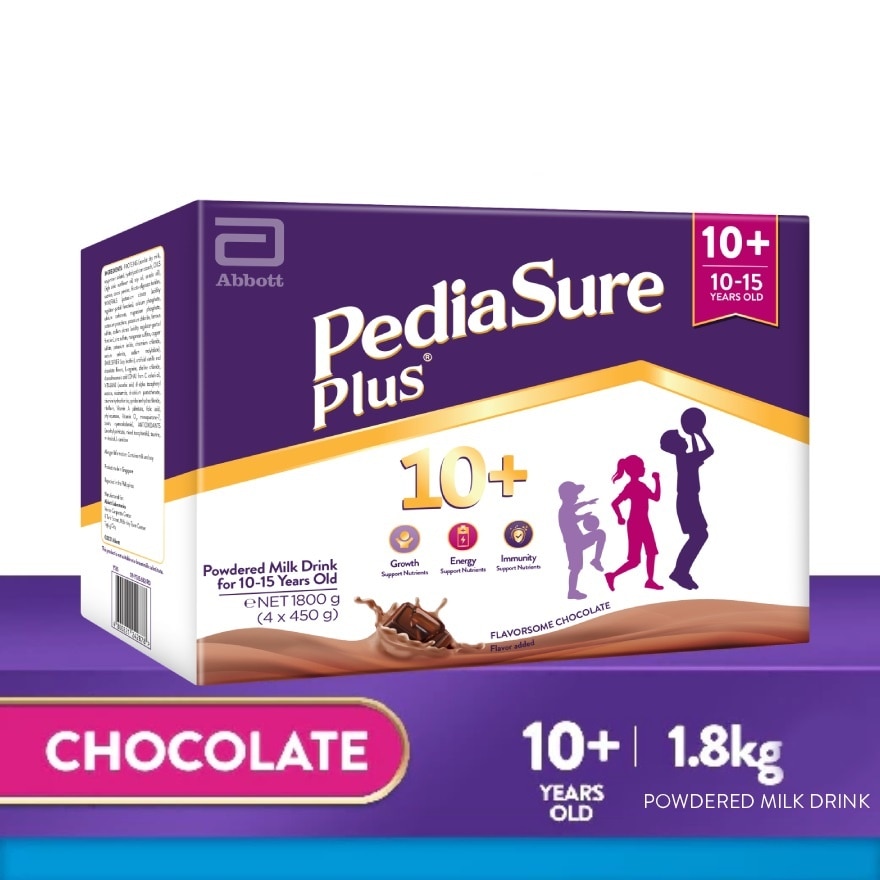 PediaSure Plus 10+ Choco 1800g