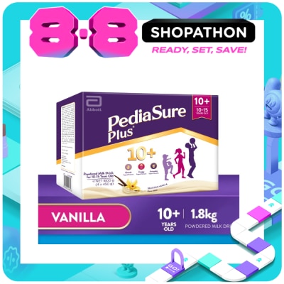 PEDIASURE PLUS - PediaSure Plus 10+ Vanilla 1800g image