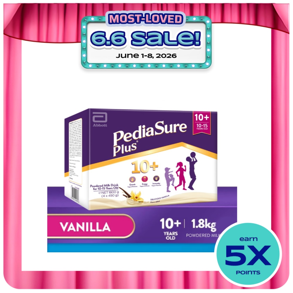 PediaSure Plus 10+ Vanilla 1800g