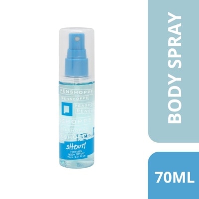 PENSHOPPE Shout Men Blue Body Spray 70ml