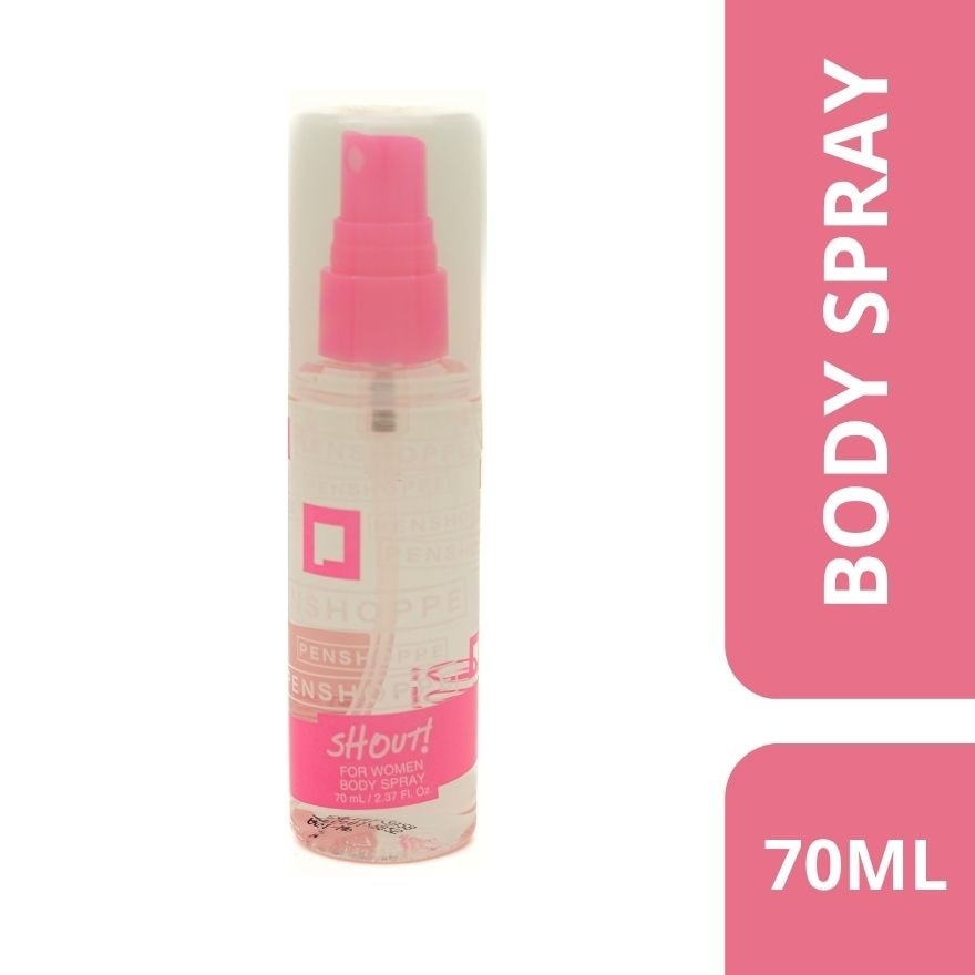 Shout Pink Body Spray Ladies