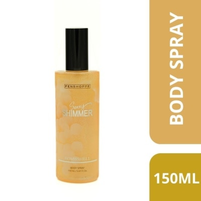 PENSHOPPE Sexxy Shimmer Bombshell Gold Body Spray 150ml