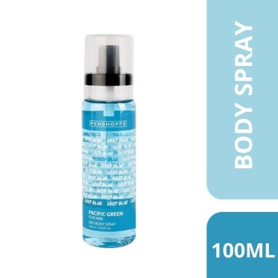 PENSHOPPE Deep Blue Pacific Green Deo Body Spray 100ML