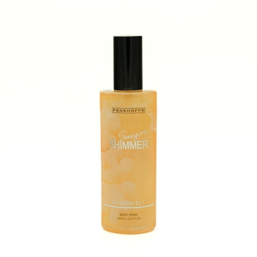 Sexxy Shimmer Bombshell Gold Body Spray 150ml