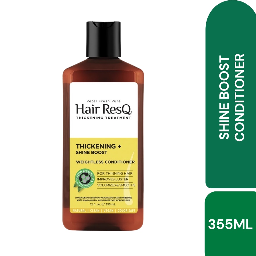 PETAL FRESH Thickening + Shine Boost Weightless Conditioner 355ml